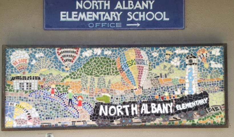 North Albany Elementary art