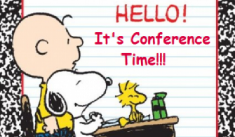 Hello! It's Conference Time!!!